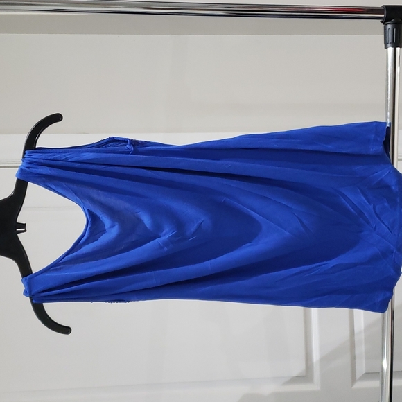 Mason Coupe Sleeveless blouse, L, Cobalt - Picture 3 of 3